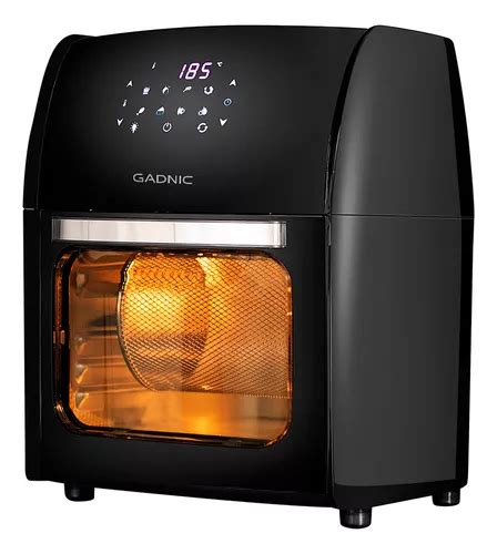 Fritadeira Airfryer Oven Digital Gadnic Litros Frete Gr Tis