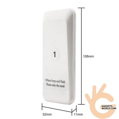 Беспроводная система оповещения и вызова клиентов и гостей с 16 ...