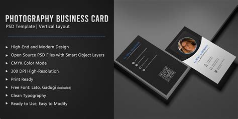 Photography Corporate Business Card by Pixime | Codester