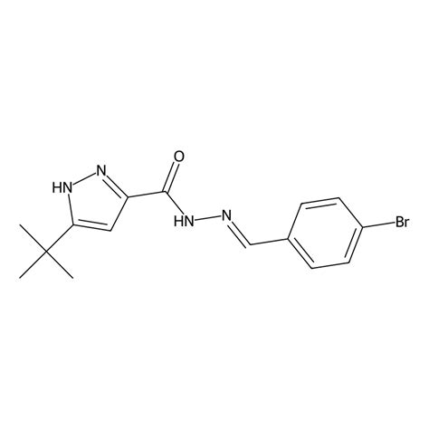 Buy N E 4 Bromophenyl Methylidene 3 Tert Butyl 1H Pyrazole 5