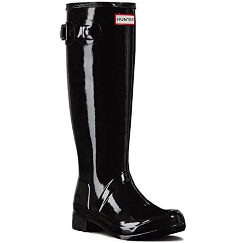 Womens Hunter Original Tour Gloss Wellies Wellingtons Snow Rainboots