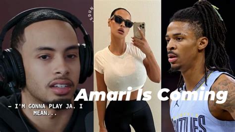 Amari Bailey Confronts Ja Morant For Dating His Mom Johanna Leia YouTube