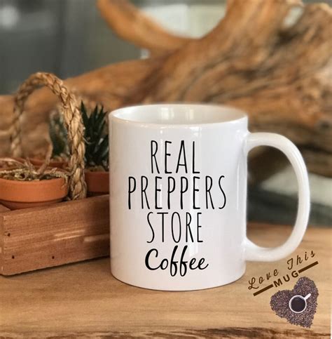 Doomsday Prepper Supplies Doomsday Prepper Food Coffee Mug Etsy UK