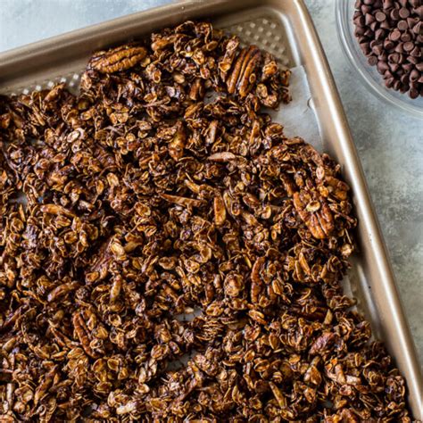 Chocolate Cherry Granola The Beach House Kitchen