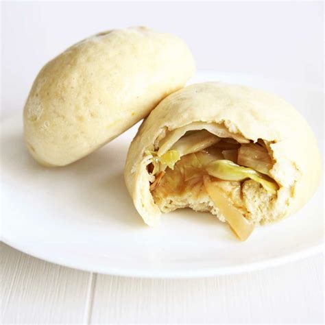 Savory Vegan Chickpea Steamed Buns Baozi Recipe All Purpose Veggies