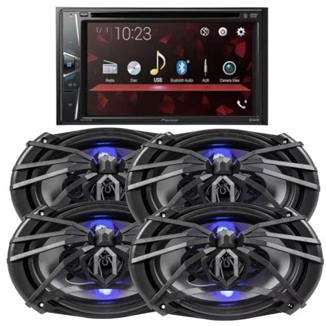 Estereo De Pantalla Pioneer Pares De Bocinas Soundstream X