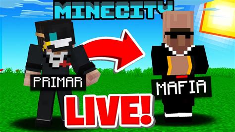 LIVE Pe MINECITY Din PRIMAR In MAFIA NASOSILOR YouTube