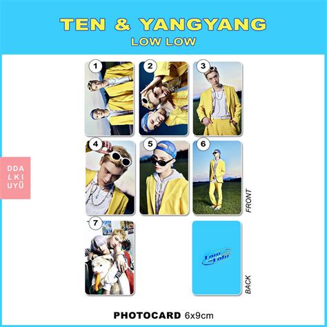 Jual Wayv Ten Yangyang Photocard Low Low Shopee Indonesia