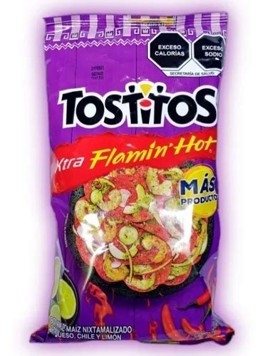 Tostitos Xtra Flamín hot Morados Pack 10 Botanas Sabritas MercadoLibre