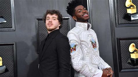 Grammys 2022 Lil Nas X Jack Harlow Turn On The Heat With Industry