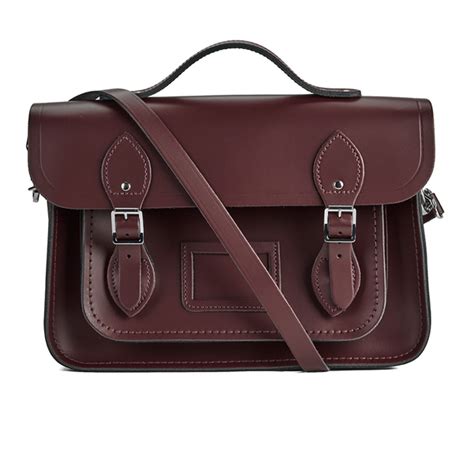 The Cambridge Satchel Company Women S 13 Inch Magnetic Batchel Oxblood