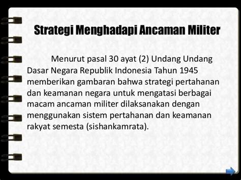 Strategi Mengatasi Ancaman Di Bidang Pertahanan Dan Keamanan Berbagi