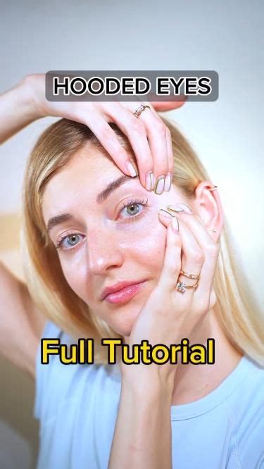 best Hooded eyes full tutorial | Face exercises, Face yoga, Facial ...