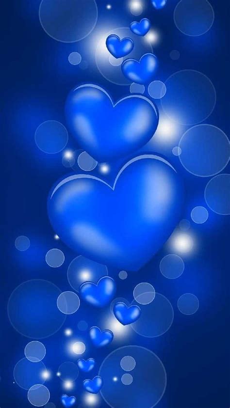 Update 57+ royal blue blue heart wallpaper - in.cdgdbentre