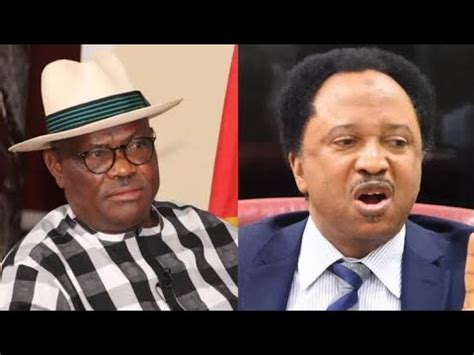 Shehu Sani Reveals Intention Of Wike S Presidency In Youtube