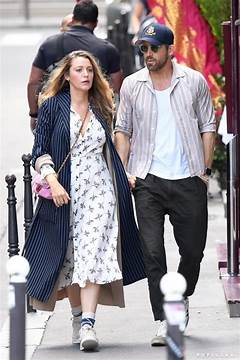 Blake Lively Ryan Reynolds Spring Fashion