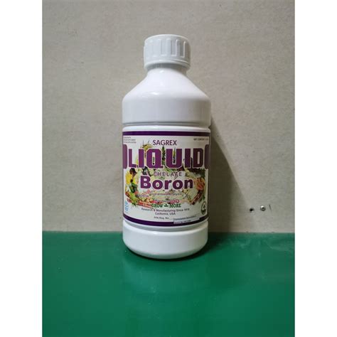 Grow More Sagrex Liquid Chelate Boron Liter Shopee Philippines