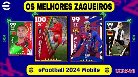 Aten O Os Melhores Zagueiros Do Efootball Mobile Atualizado