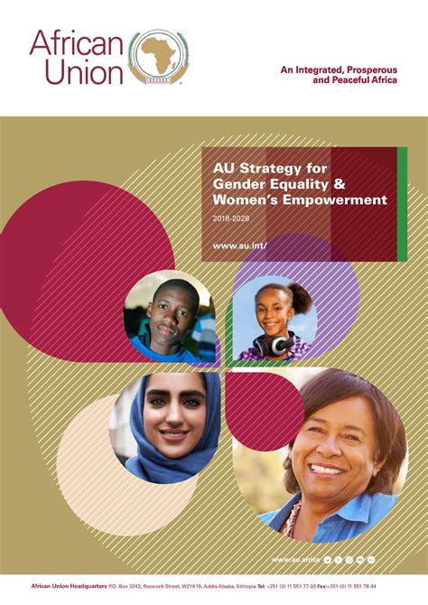 Au Strategy For Gender Equality Womens Empowerment 2018 2028 Report