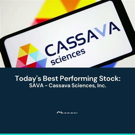 Todays Best Performing Stocksava Cassava Sciences Inc Youtube