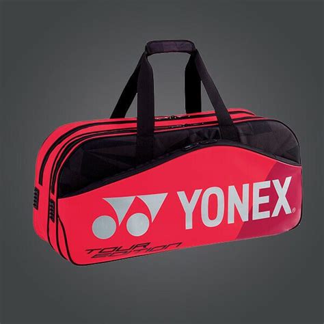 YONEX Pro Tournament Rectangular Racquet Bag 9831WEX Flame Red