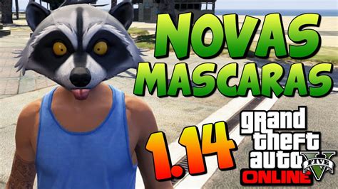 NOVAS MÁSCARAS GTA V ONLINE DLC Não Sou Hipster YouTube