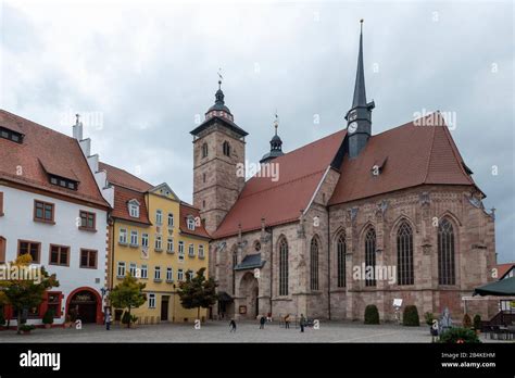 Altstadt Mit Evangelischer Kirche St Georg Fotos Und Bildmaterial In