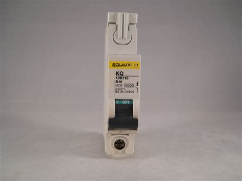 Square D Kq Mcb Type B Single Pole A Circuit Breaker B