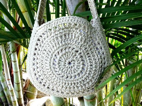 Easy Crochet Bag Pattern Diy Bag Pattern Tutorial Pdf Etsy