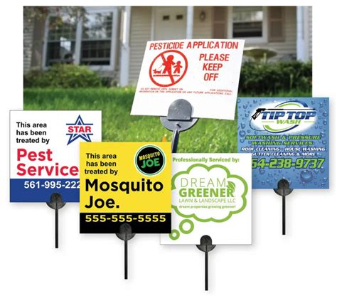 Application Turf Signs With Stakes From A G E Graphics