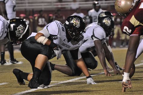 Defensive Line Defense Awaits Play For Creekside Offense Langston