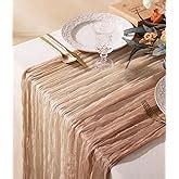 Amazon Vitalizart Cheesecloth Table Runner X Inches Gauze