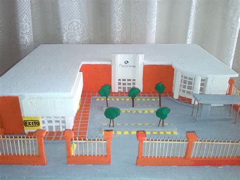 Escuela Para Maqueta