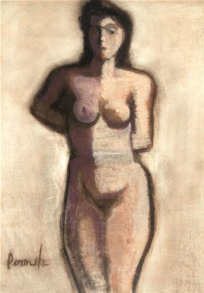 Constant Permeke Standing Nude Verso Seated Nude Mutualart