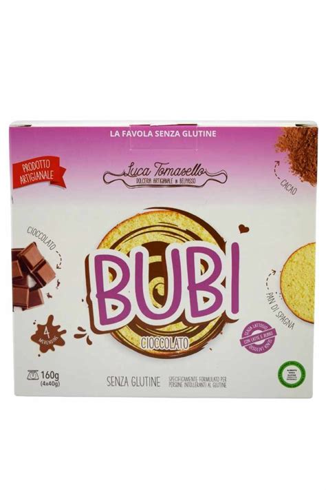 Bubi Al Cioccolato Gr X Luca Tomasello La Favola Senza Glutine