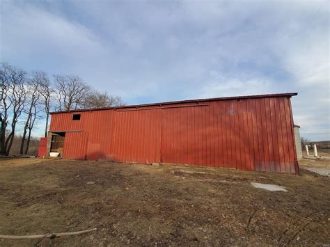 Circa 1998 Amish Farmhouse For Sale W Barn Outbuildings And Pond On 20