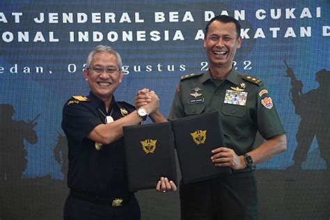 Tni Ad Menjalin Kerjasama Dengan Ditjen Bea Dan Cukai Ri Goosela