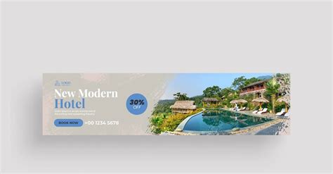 Tour Hotel Linkedin Cover Photo Template Templatemonster