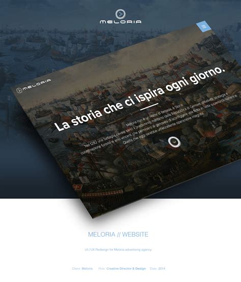 Meloria // Website on Behance