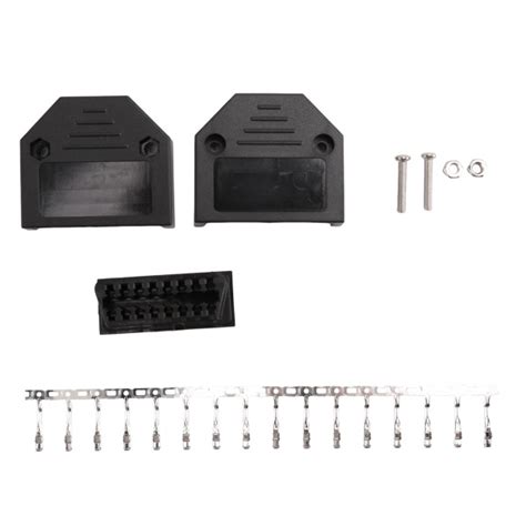 OBD2 OBD II 16-контактный разъем Разъем диагностического инструмента ...