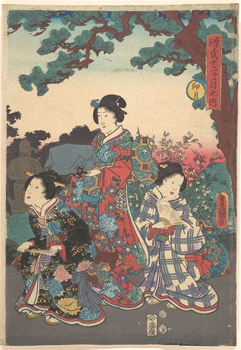 Utagawa Kunisada Print Japan Edo Period 16151868 The