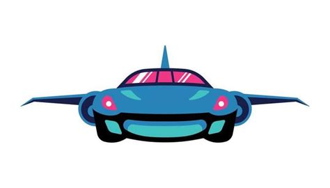 Flying Car Vector Art, Icons, and Graphics for Free Download