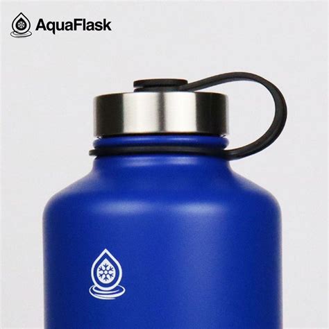 Aquaflask 64oz Wide Mouth With Spout Lid Vacuum Insulated Stainless