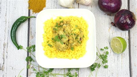 Colombo De Poisson Et Son Riz Au Curcuma