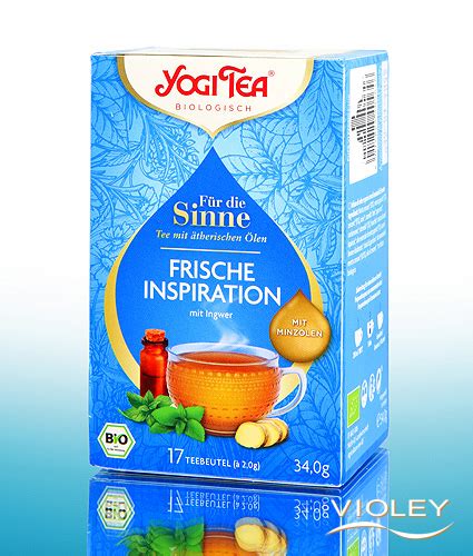 Yogi Tea Für Die Sinne Frische Inspiration Aufgussbeutel 17 X 2 0 G