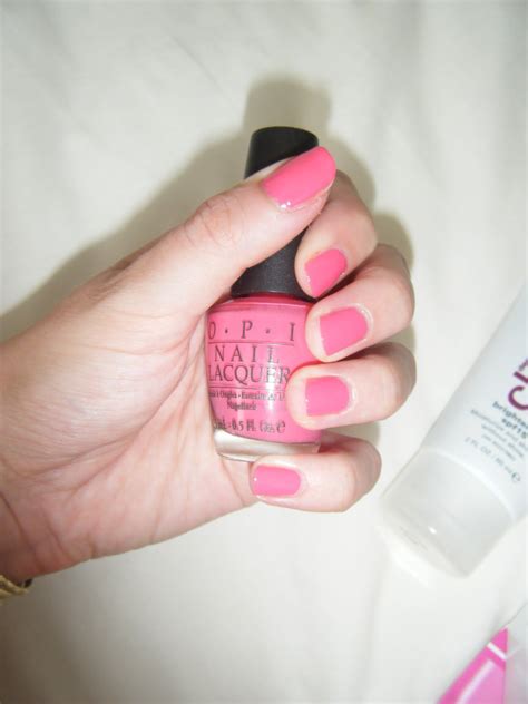 NOTD OPI Feelin Hot Hot Hot Perfectly Polished