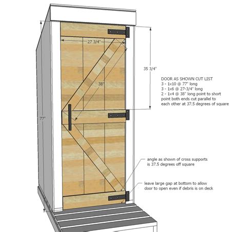 Ana White Simple Outhouse Diy Projects