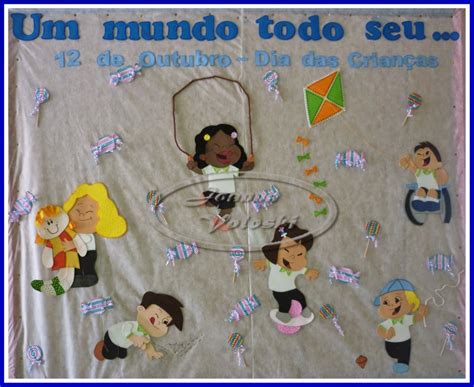 Mural para o Dia das Crianças SÓ ESCOLA