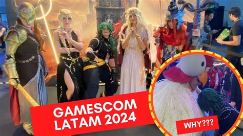 Vlog Na Primeira Gamescom Latam No Brasil Teve Muita Zueira Vem Comigo