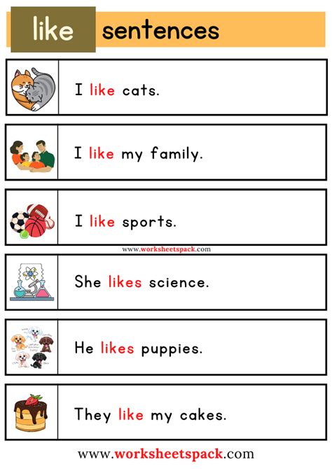 Sight Words Sentences With Pictures Pdf Worksheetspack